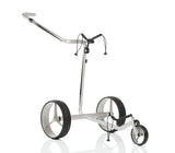 Chariot de golf électrique JuCad CARBON TRAVEL 2.0 argent-noir