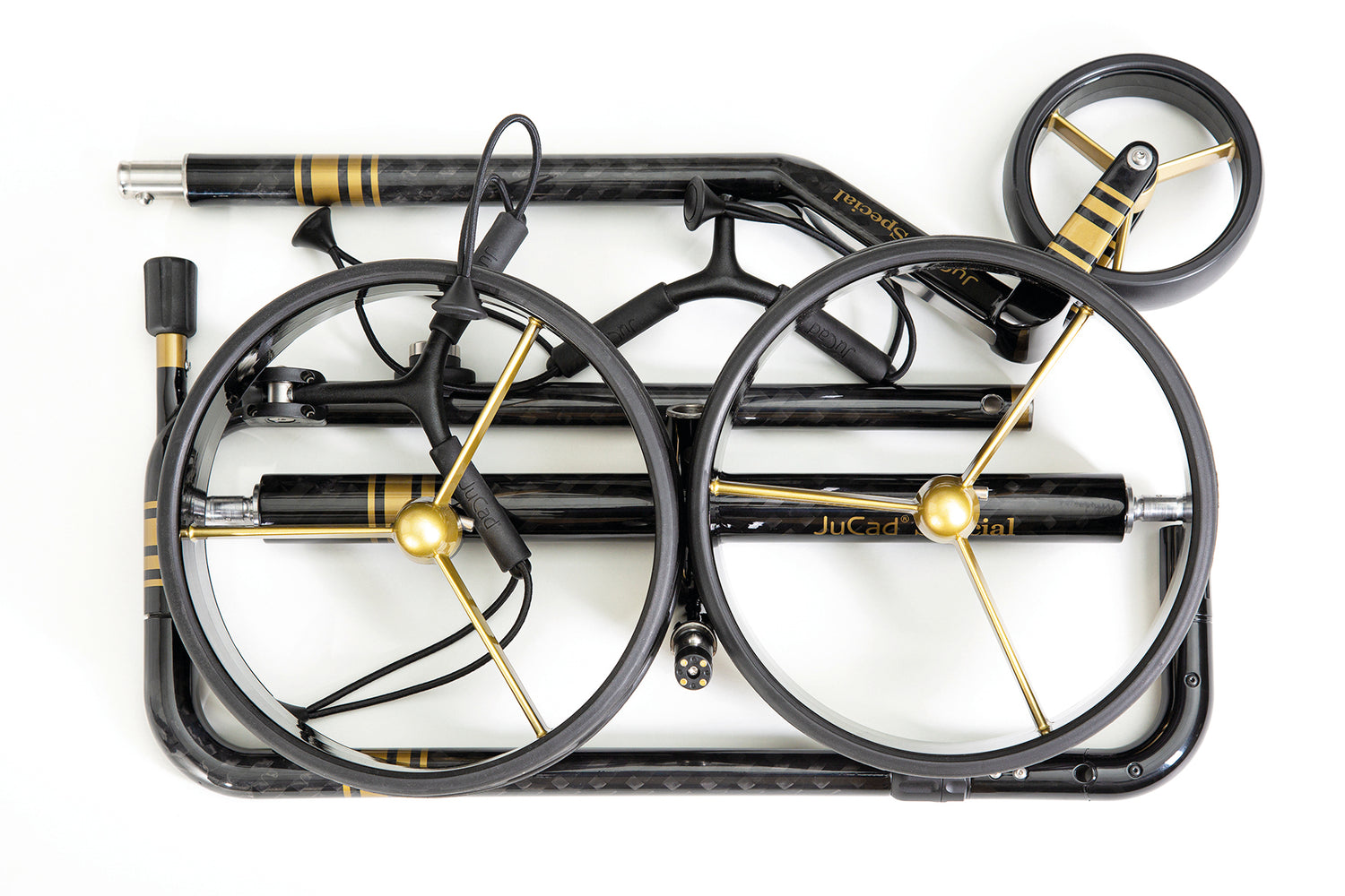 Chariot de golf électrique JuCad Carbon Travel Special 2.0