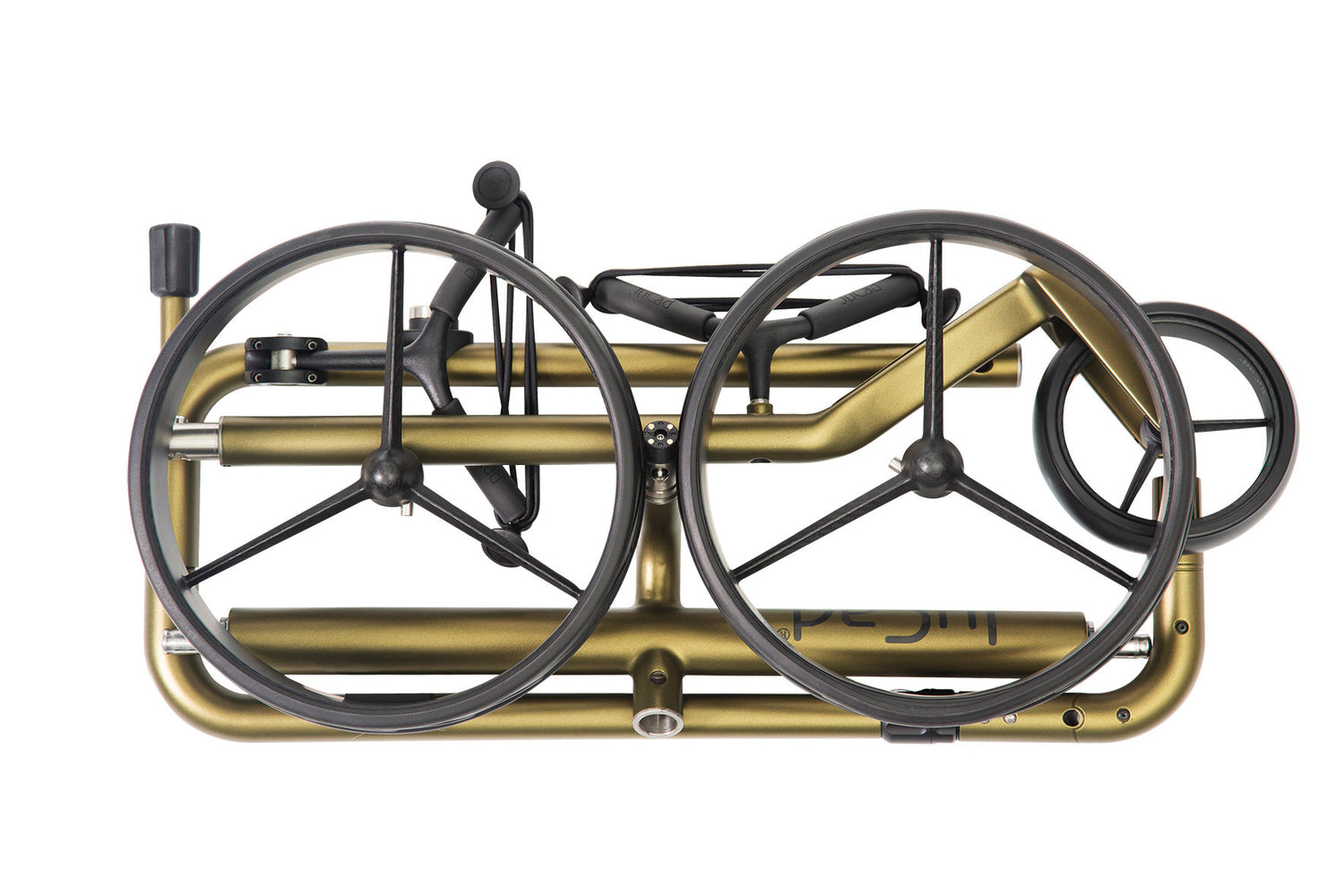 JuCad Electric Golf Trolley Carbon Travel Verde Black 2.0 - avant-gardiste dans un look noir nature