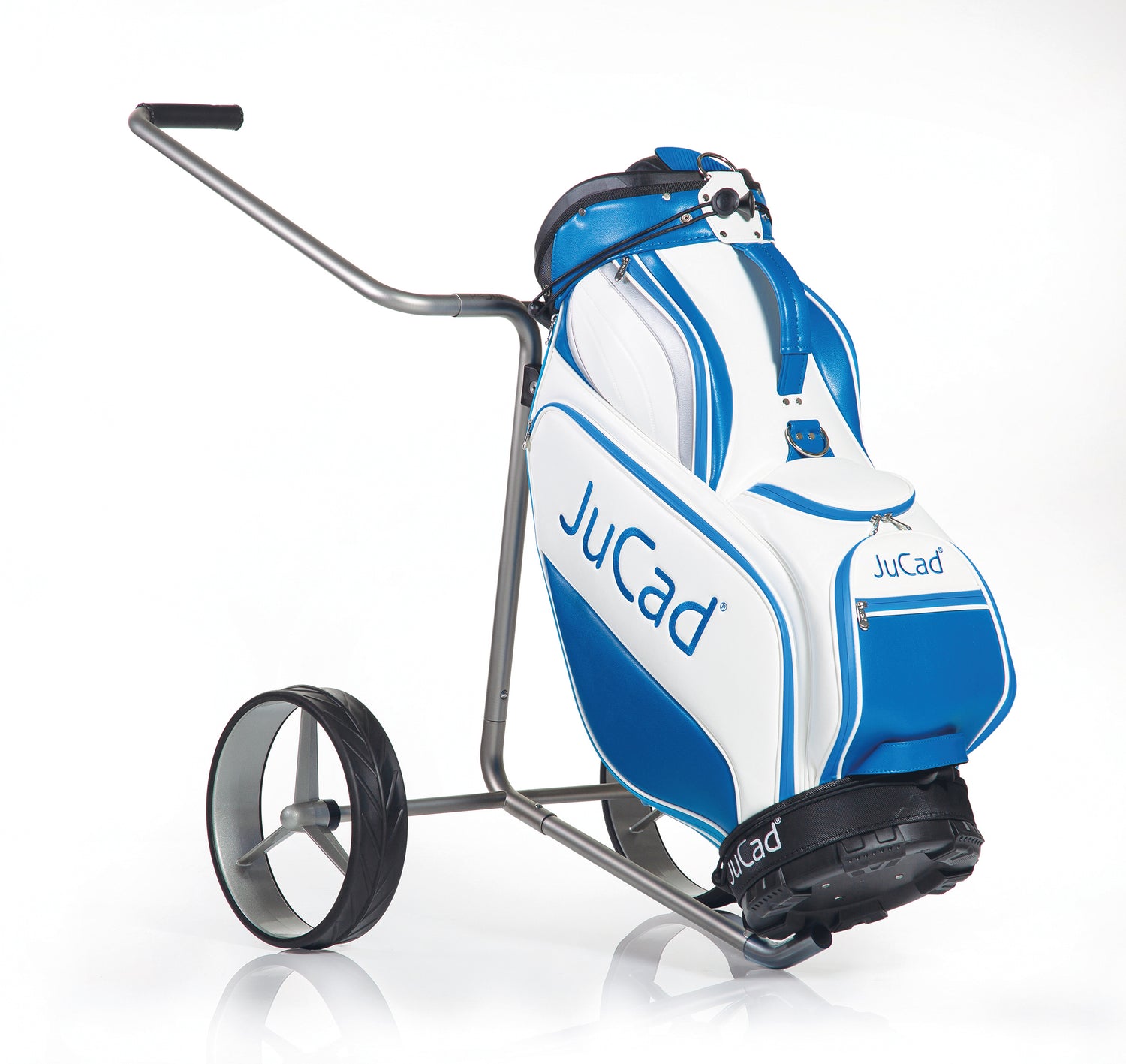 Chariot de golf JuCad Edition S 2 roues - porte-sac sportif