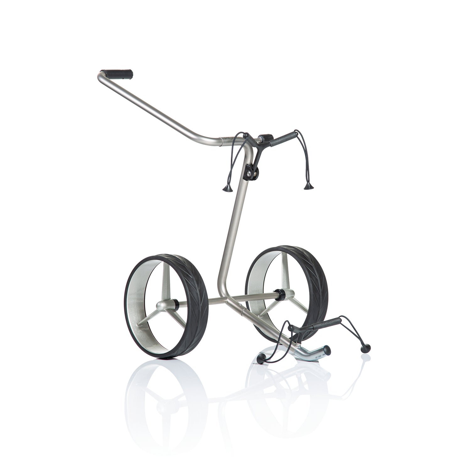 JuCad golf trolley junior stainless steel 2 wheels - for our youngest golfers