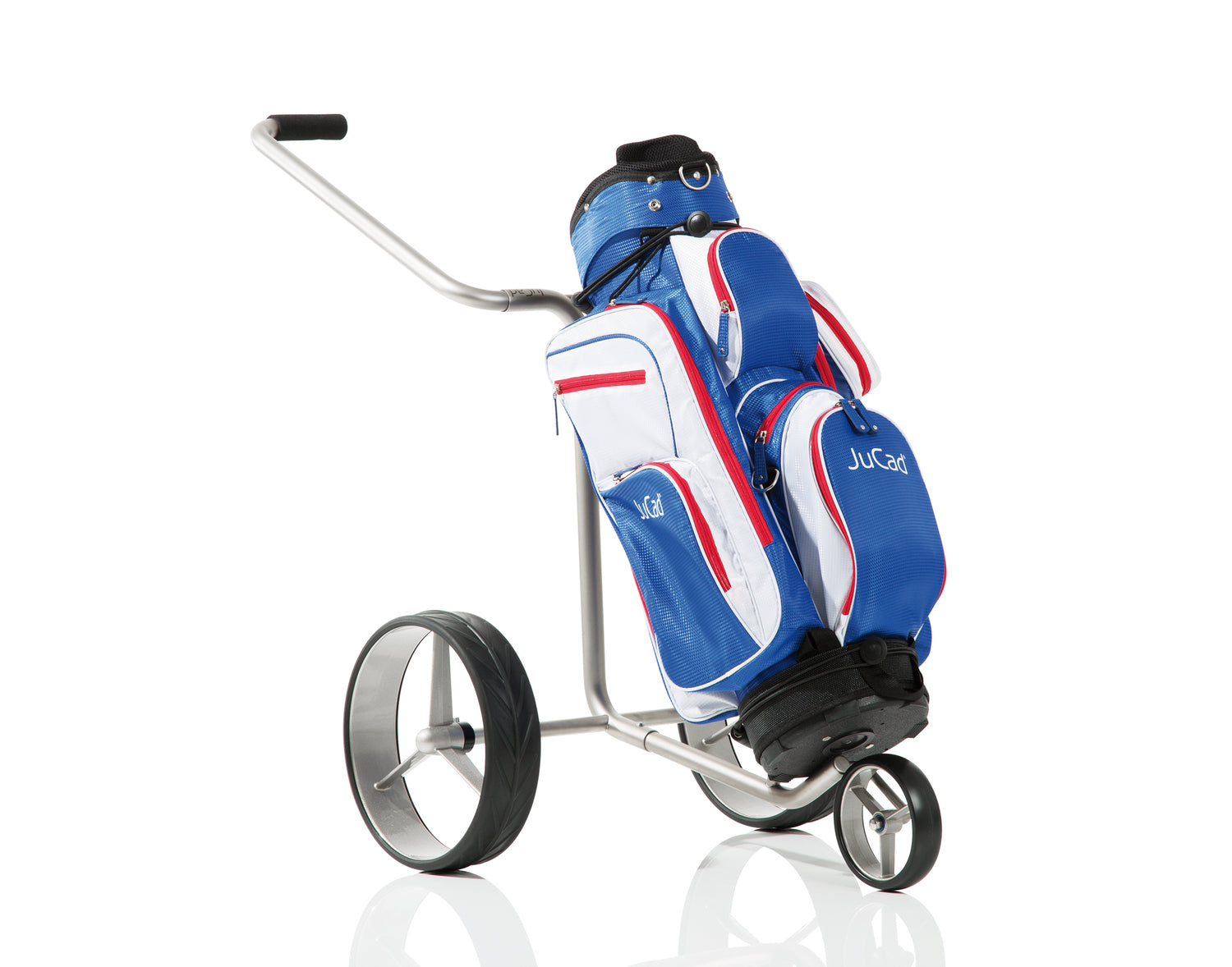 JuCad golf trolley junior stainless steel 2 wheels - for our youngest golfers