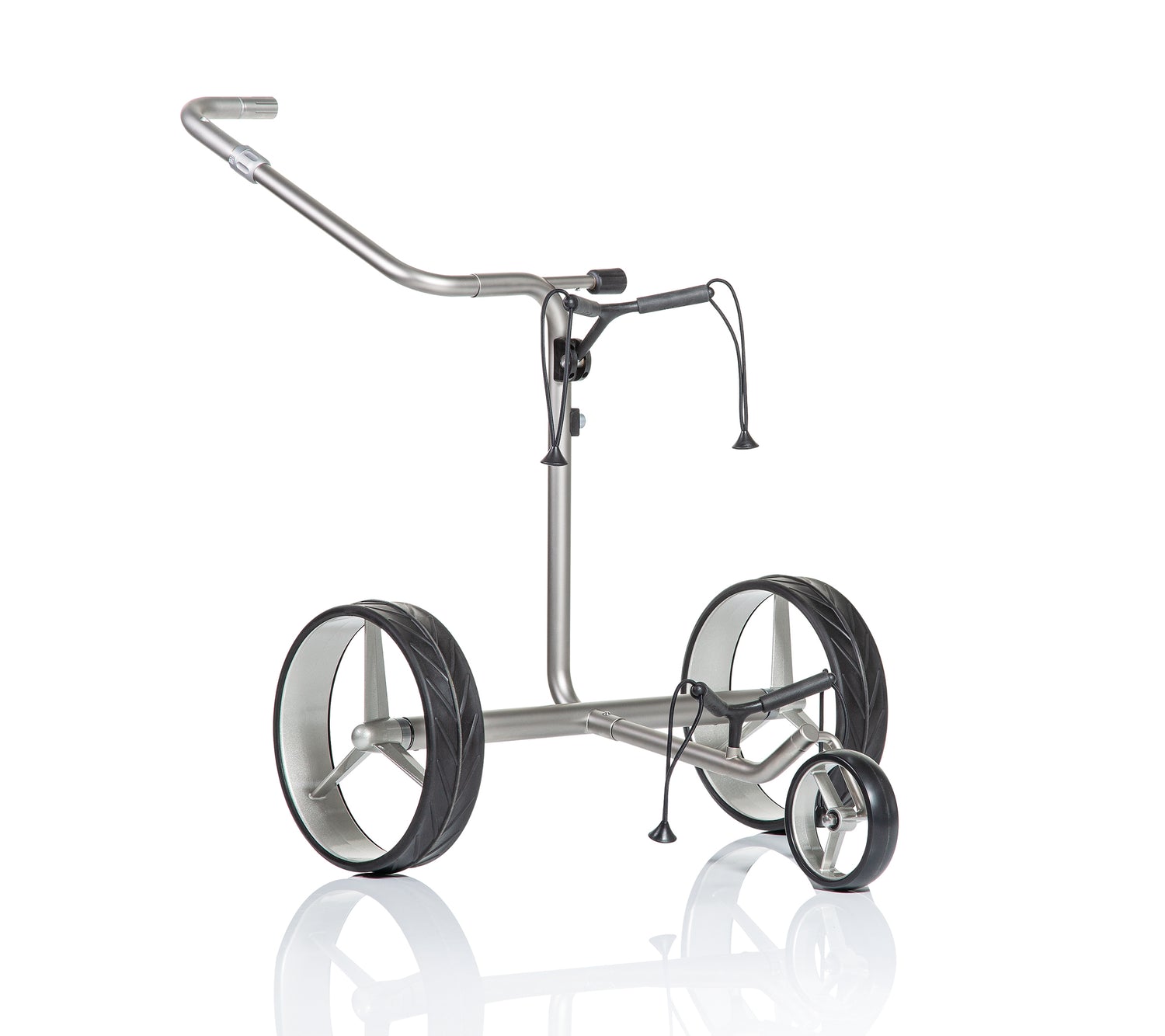 JuCad golf trolley junior stainless steel 2 wheels - for our youngest golfers