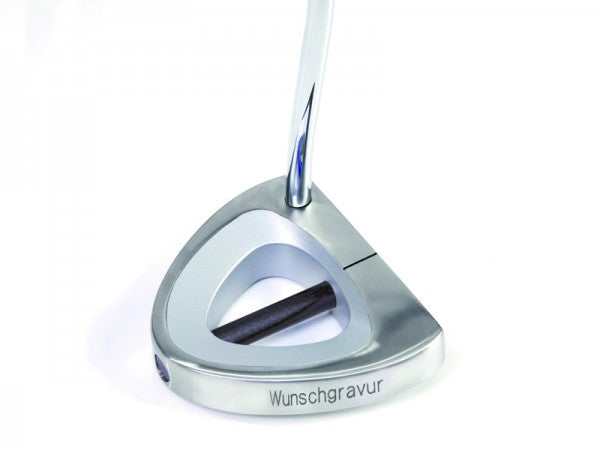 JuCad Putter X900 - Edelstahl mit Jucad Jumbo Puttergriff schwarzer Pin