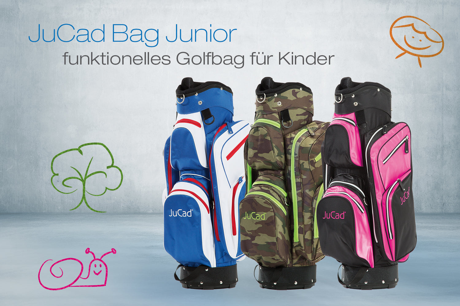 JuCad Golfbag Junior - das funktionelle Golfbag für Kinder