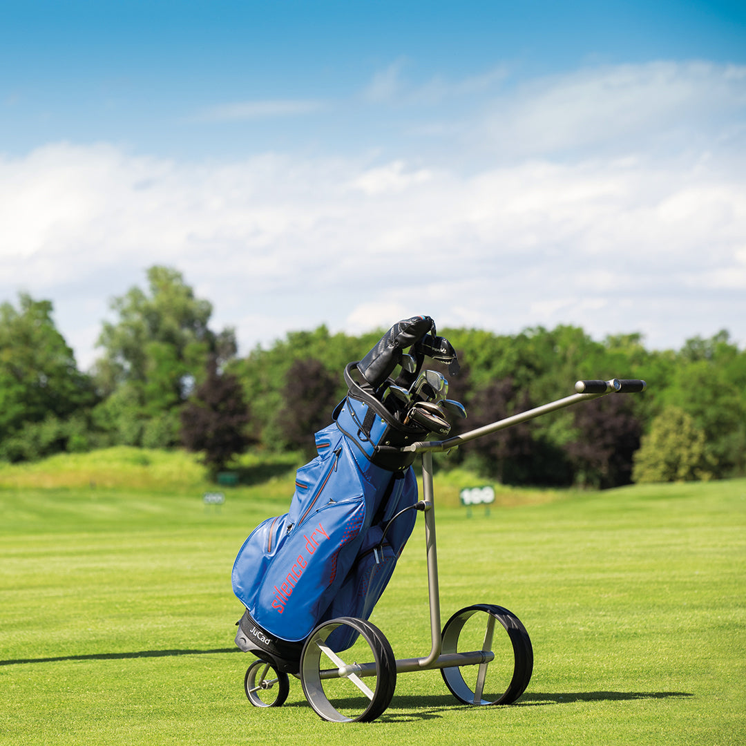 Sac de golf JuCad Silence Dry - sac étanche avec système de clic