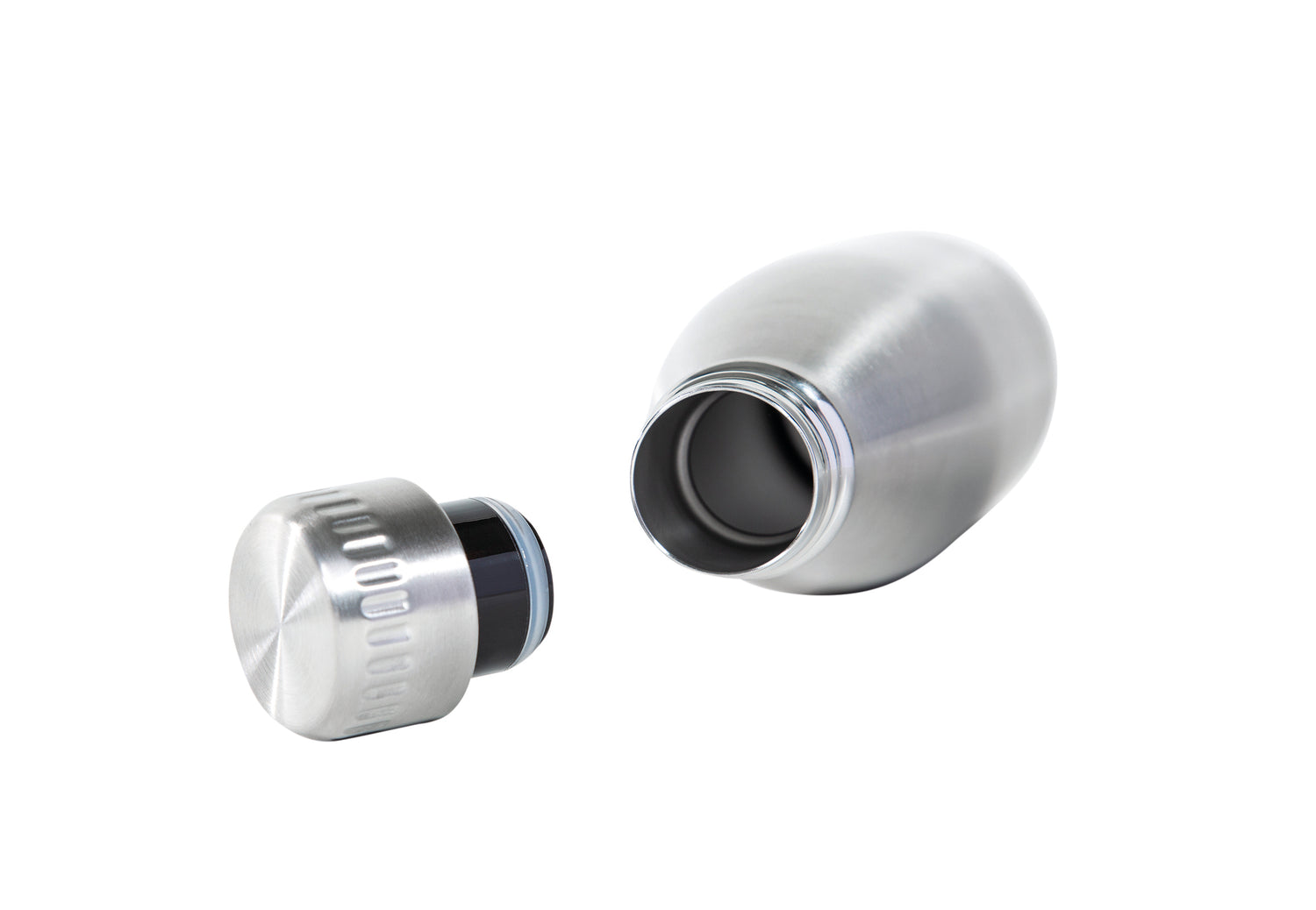 Fiole à vide JuCad en acier inoxydable