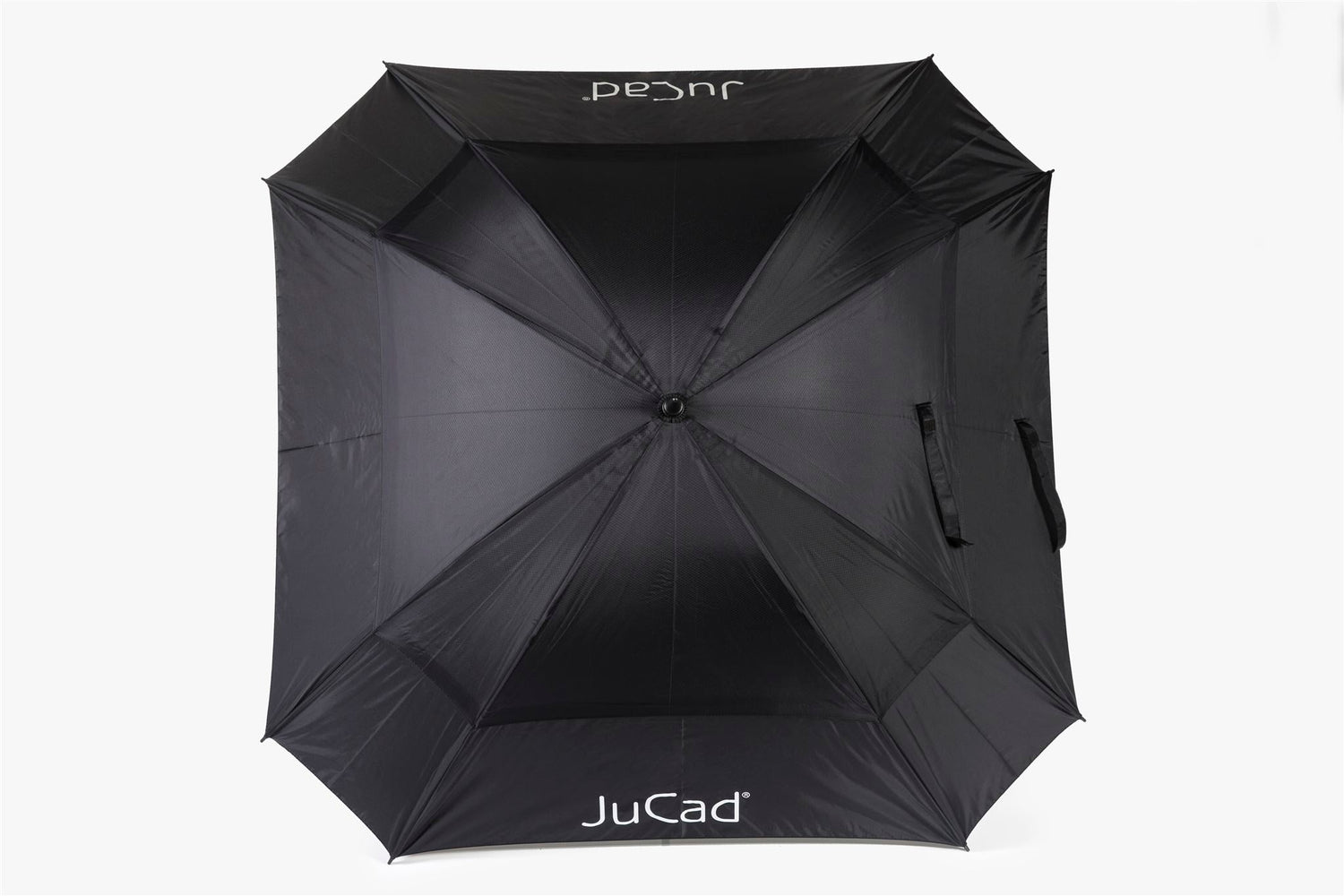 Parapluie de golf télescopique coupe-vent JuCad avec tige de parapluie