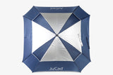 JuCad windproof telescopic golf umbrella with umbrella pin