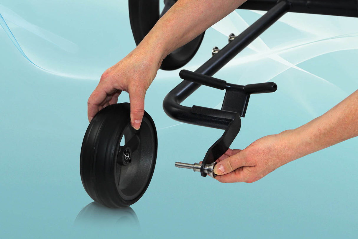 PG-Powergolf chariot de golf électrique Nitro acier plat noir perle