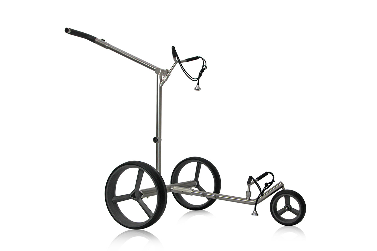 Chariot de golf électrique PG Powergolf SteelCad Zorro Click