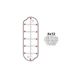 TOUR LEFT putting green 121 x 366 cm