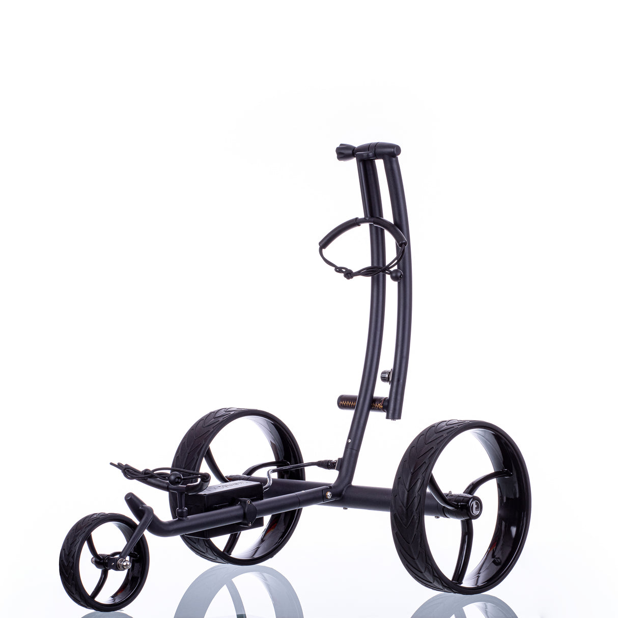 Trendgolf Elektro-Trolley walker Modell 2025 Edelstahl, schwarz