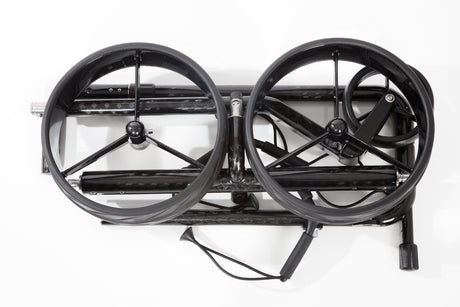 JuCad electric golf trolley CARBON TRAVEL 2.0 black-green